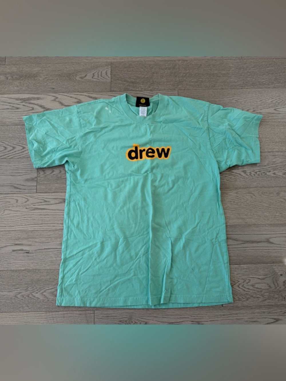drew house Mint Green Logo Tee (Size XL)